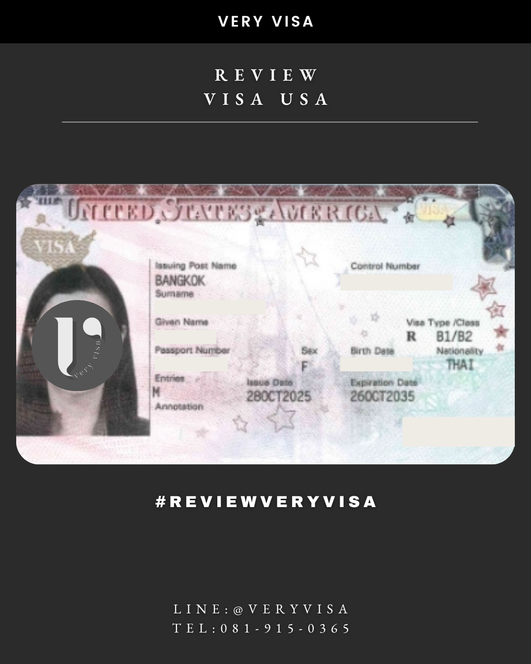 Very Visa client review