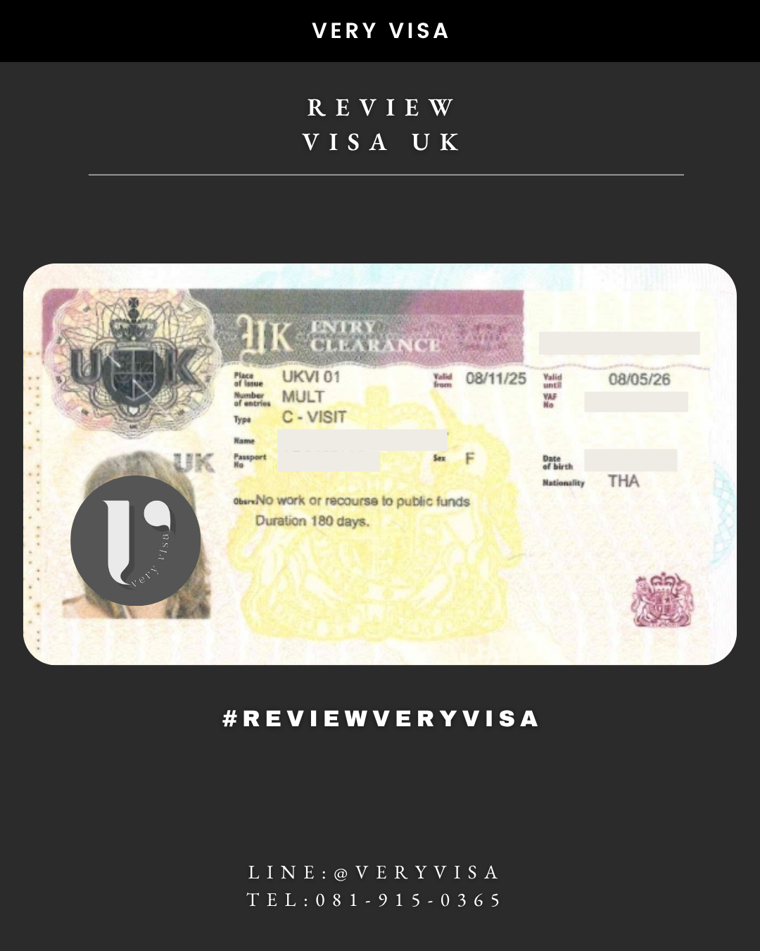 Very Visa client review