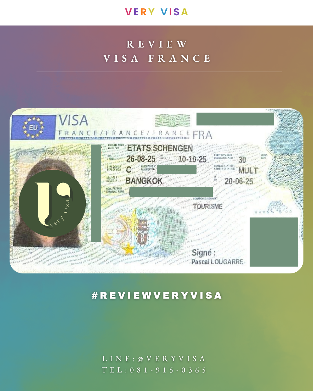 Very Visa client review