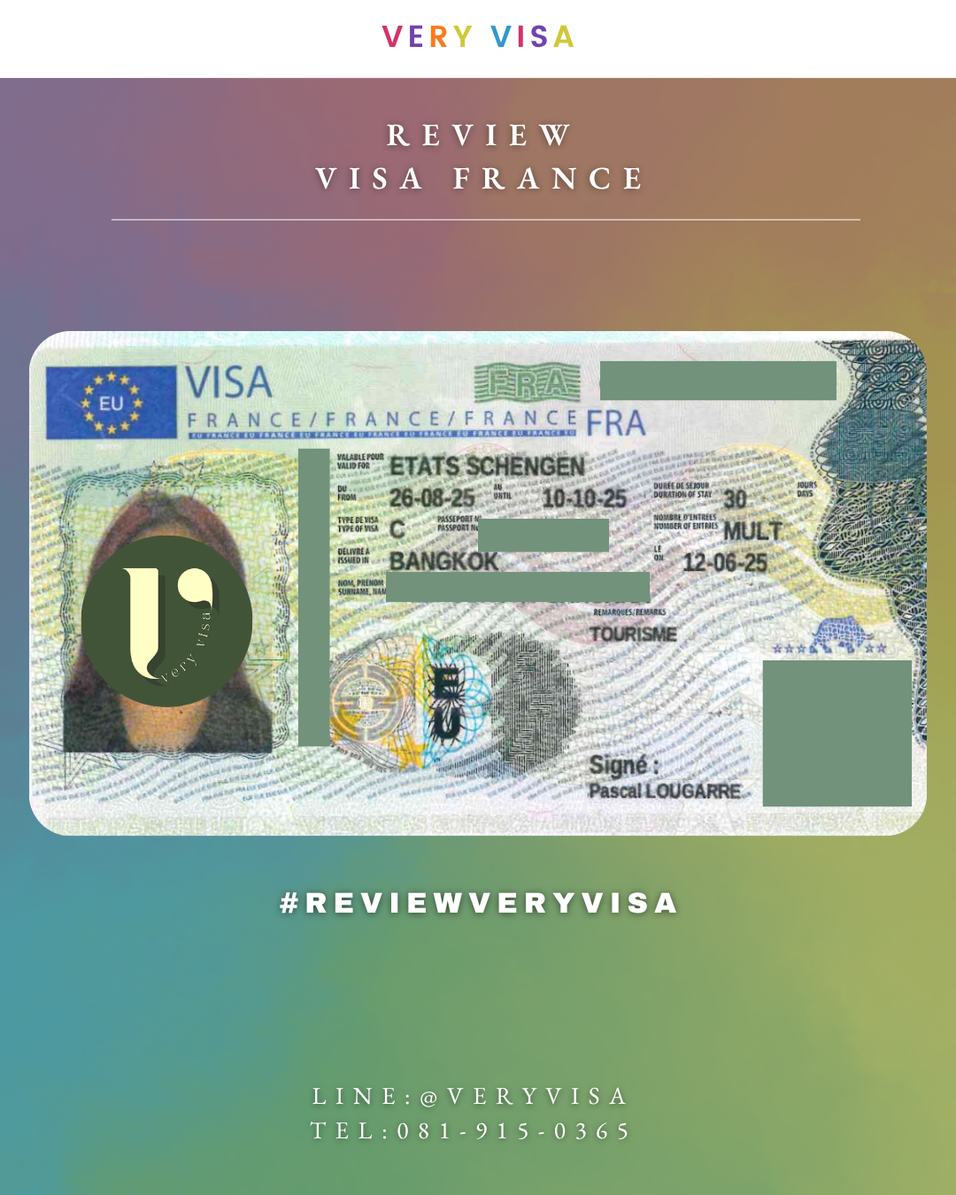 Very Visa client review