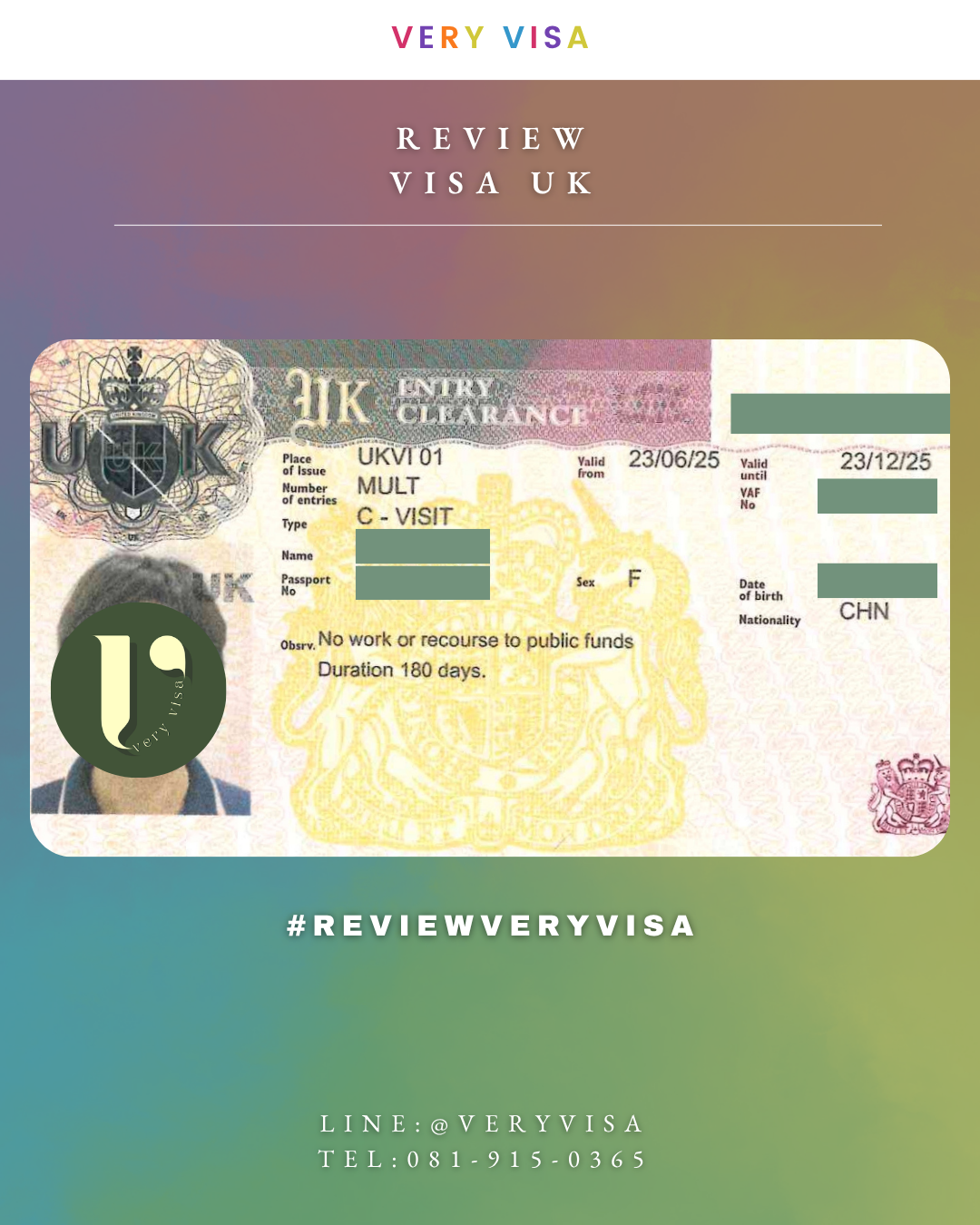 Very Visa client review