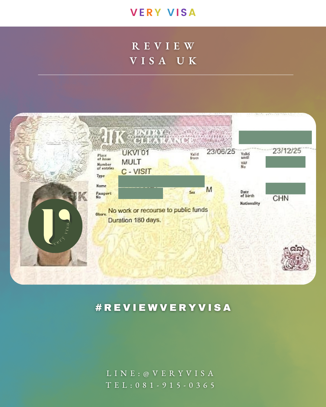 Very Visa client review