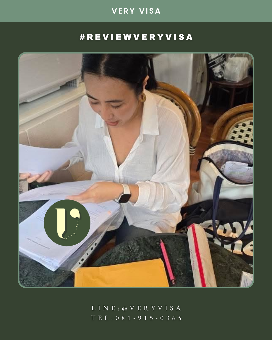 Very Visa client review