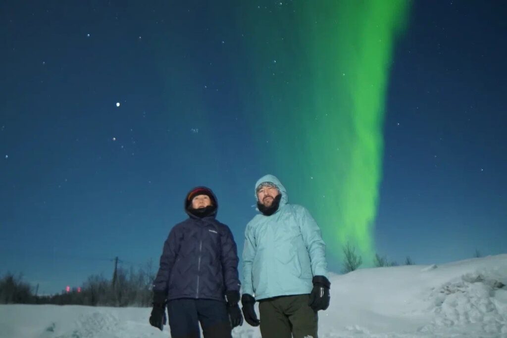 Chasing the Northern Lights in Murmansk, Russia🌌